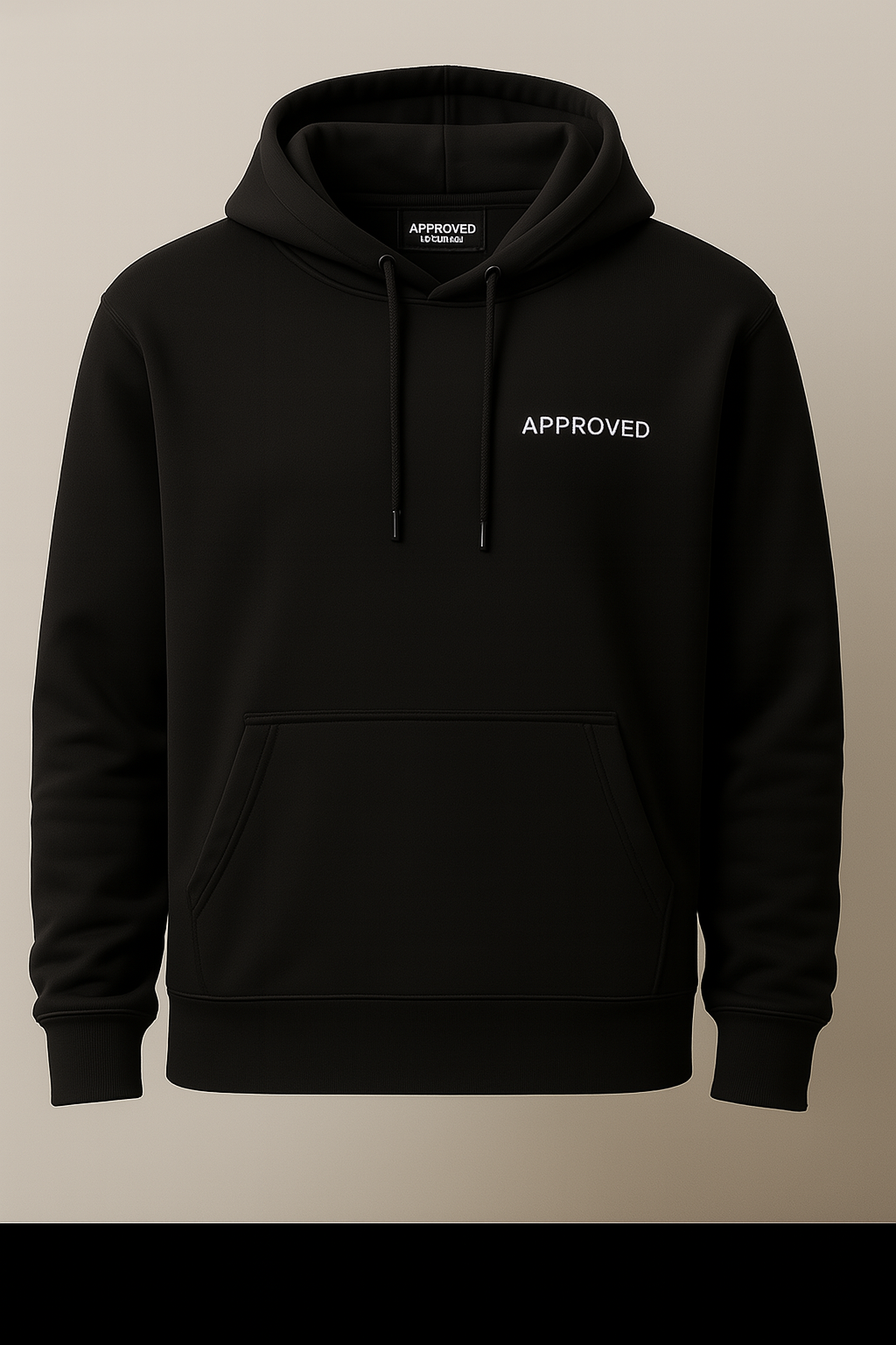 Approved® Core Hoodie – Black