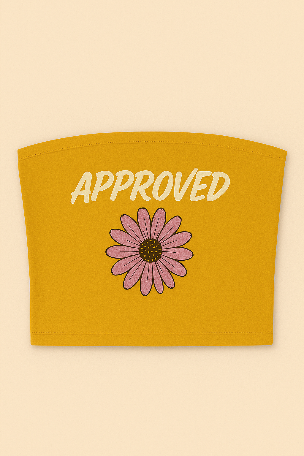 Approved Mustard Yellow Tube Top