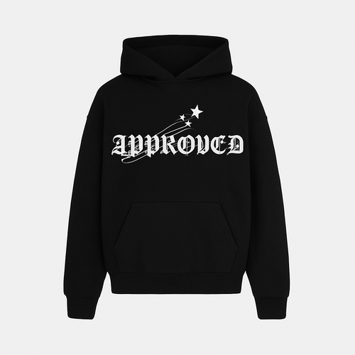 Approved Classic Hoodie (Black)