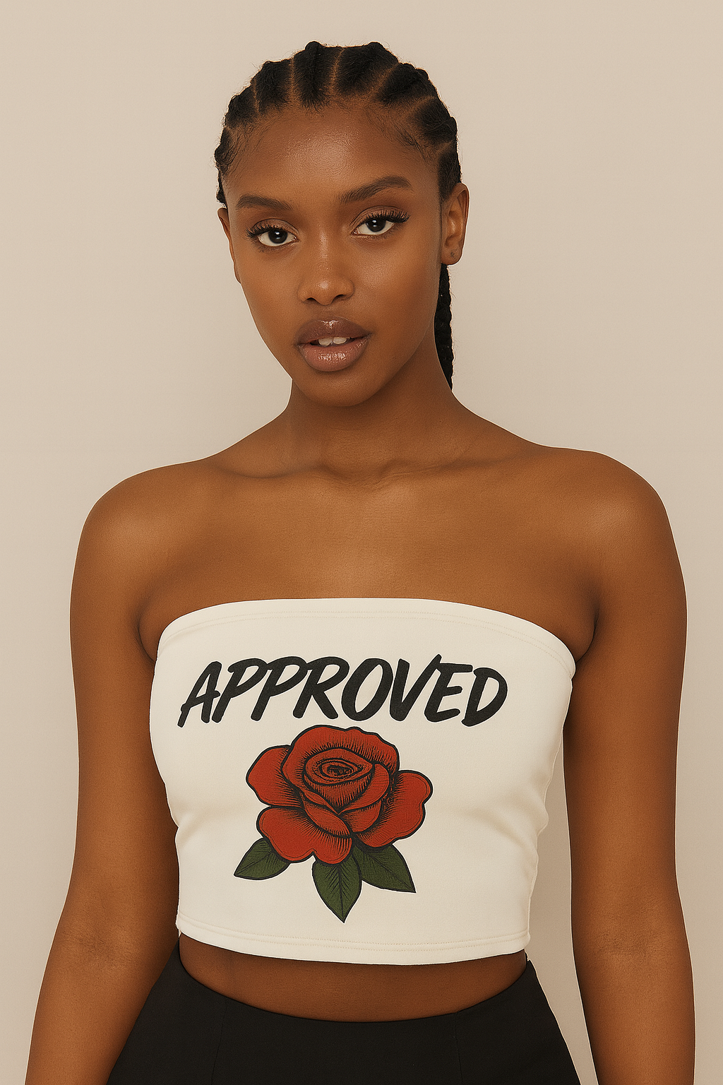 Approved® Rose Cream Tube Top