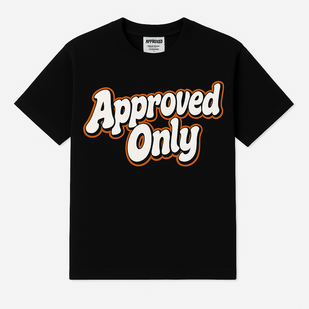 Approved Only T-Shirt – Black Edition